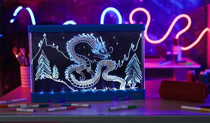 Ultimate Light Board ColorVibe Red