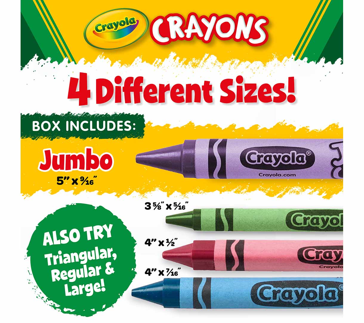 Crayola Jumbo Crayons 16 ct.