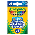 Ultra-Clean Washable Crayons 24 Count
