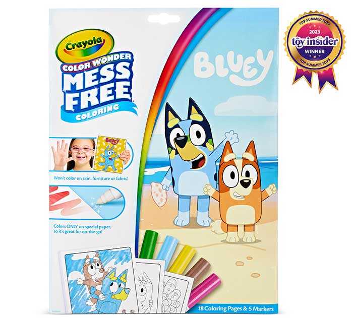 Color Wonder Mess Free Bluey Coloring Set