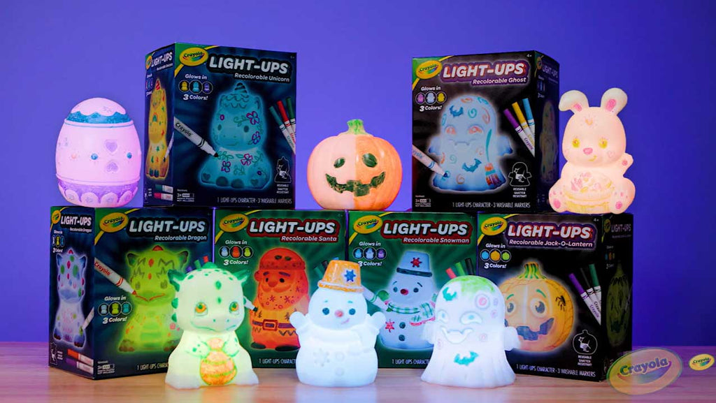 Light-Ups Recolorable Reindeer
