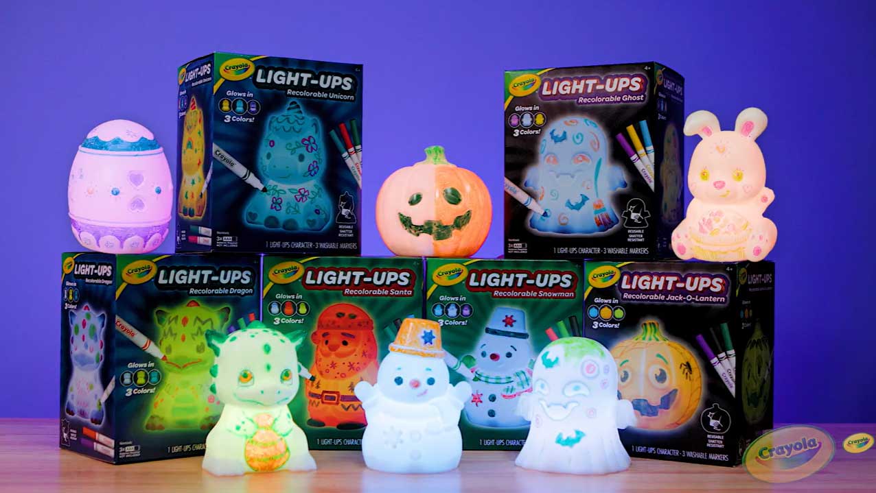 Light-Ups Recolorable Mummy