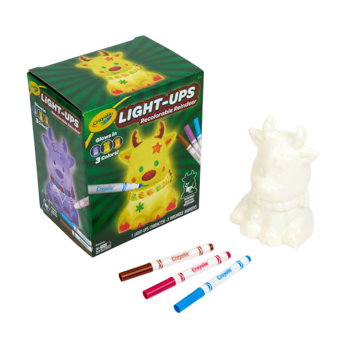 Light-Ups Recolorable Reindeer
