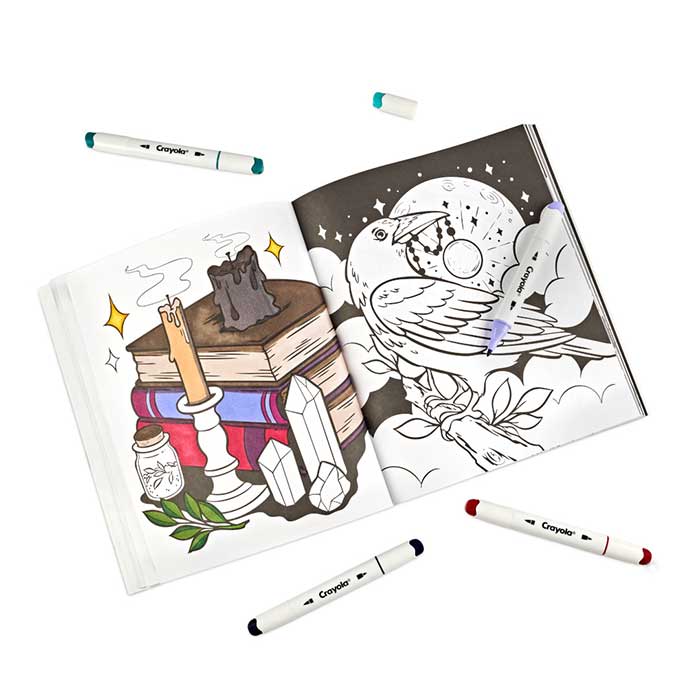 Witchy Woman Adult Coloring Book 32 Pages