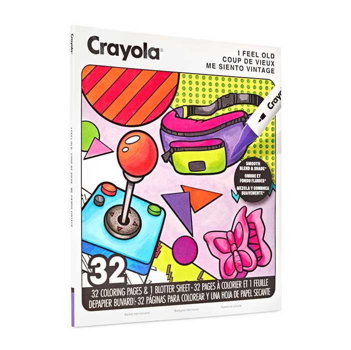 I Feel Old Adult Coloring Book 32 pages