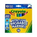 Ultra-Clean Markers Broad Line Classic Colors 10 Count