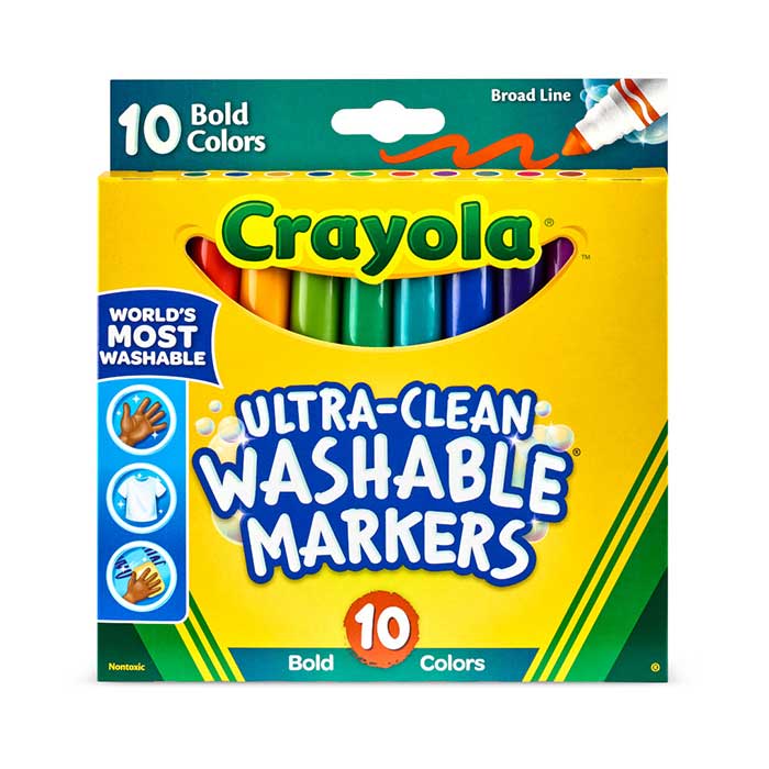 Ultra-Clean Markers Broad Line Bold 10 ct.