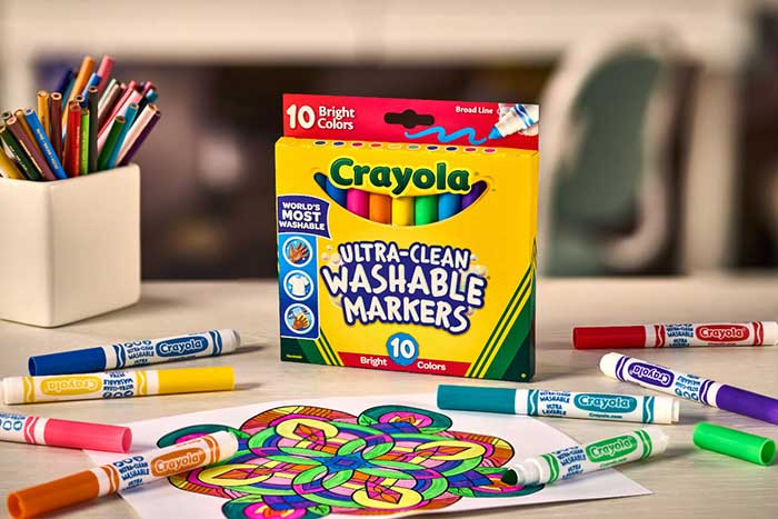Ultra-Clean Markers Broad Line Bright 10 ct.