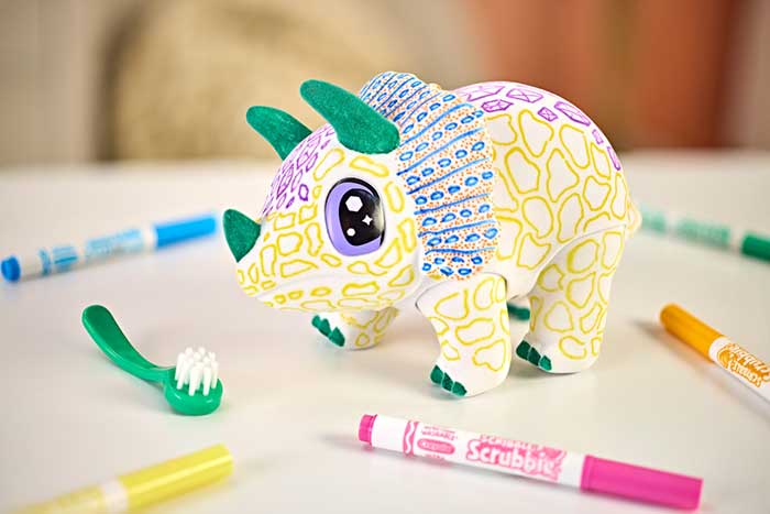 Scribble Scrubbie Jumbo Dino Rory