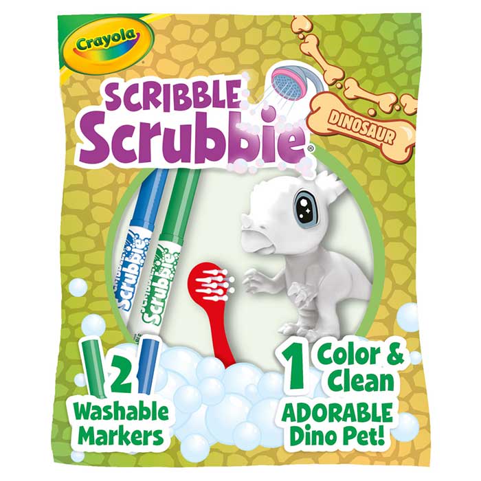 Crayola Scribble Scrubbie Dino 1 Ct