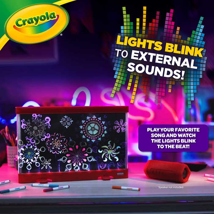 Ultimate Light Board ColorVibe Red